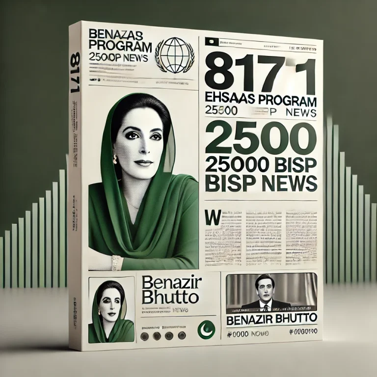 8171 Ehsaas Program 25000 BISP News Looking